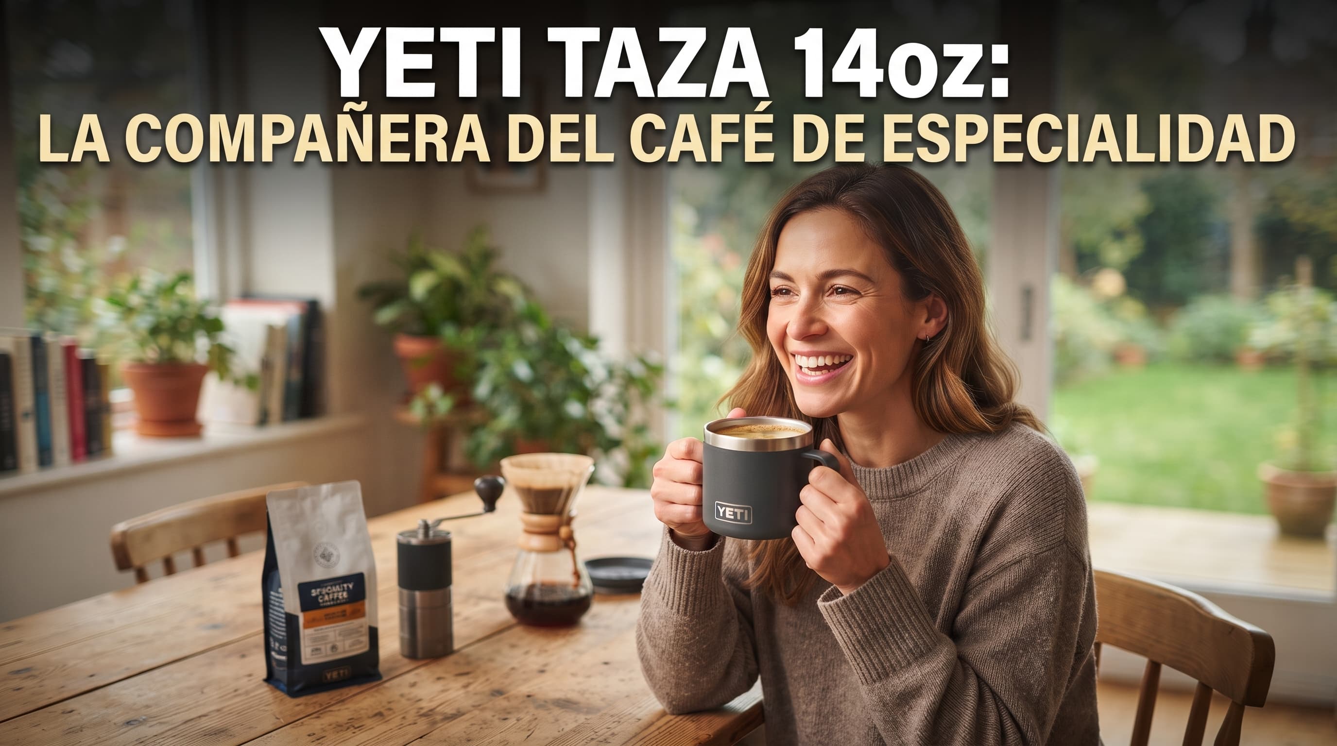 YETI Taza 14oz: la compañera del café de especialidad