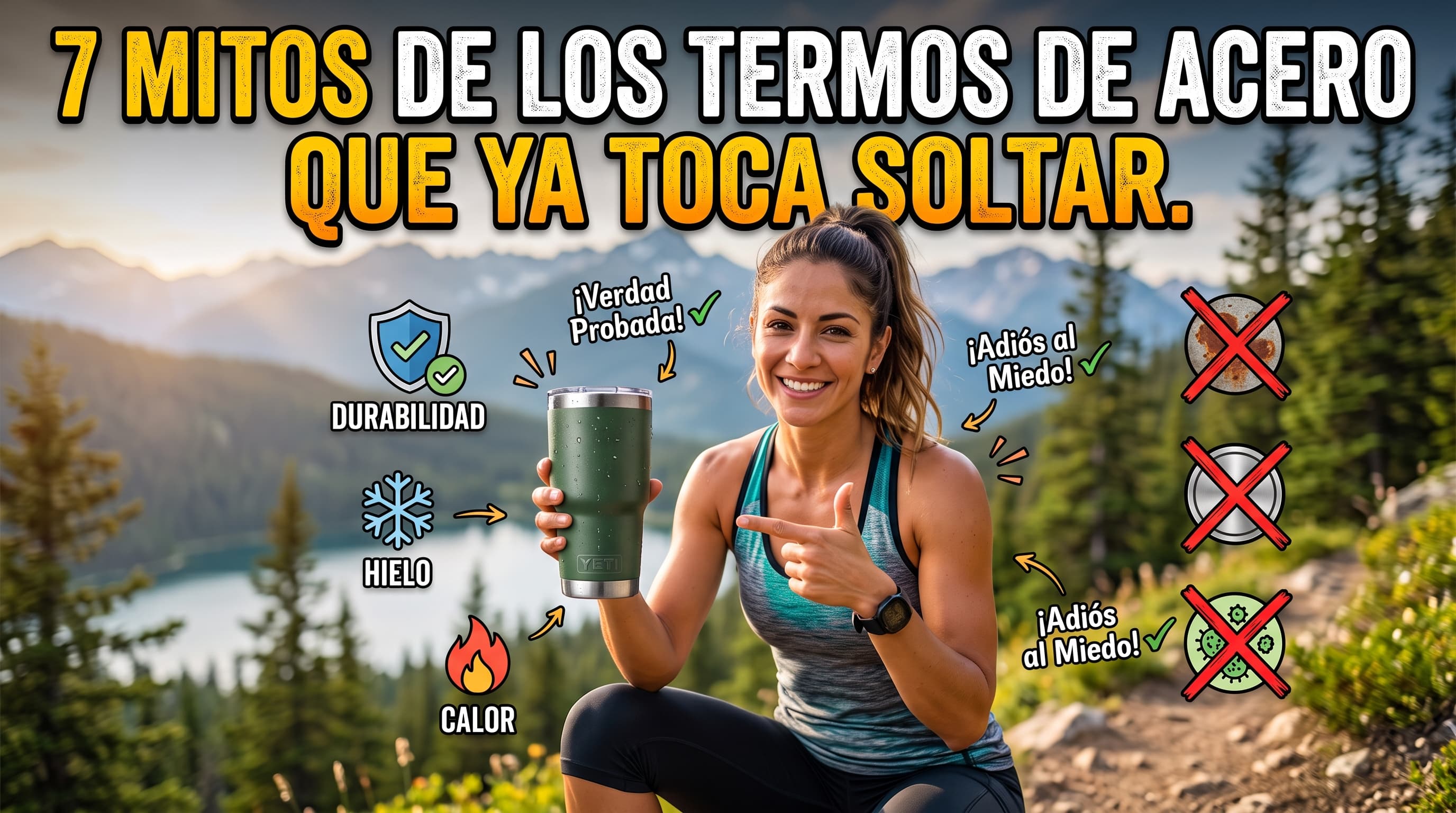 7 mitos de los termos de acero que ya toca soltar